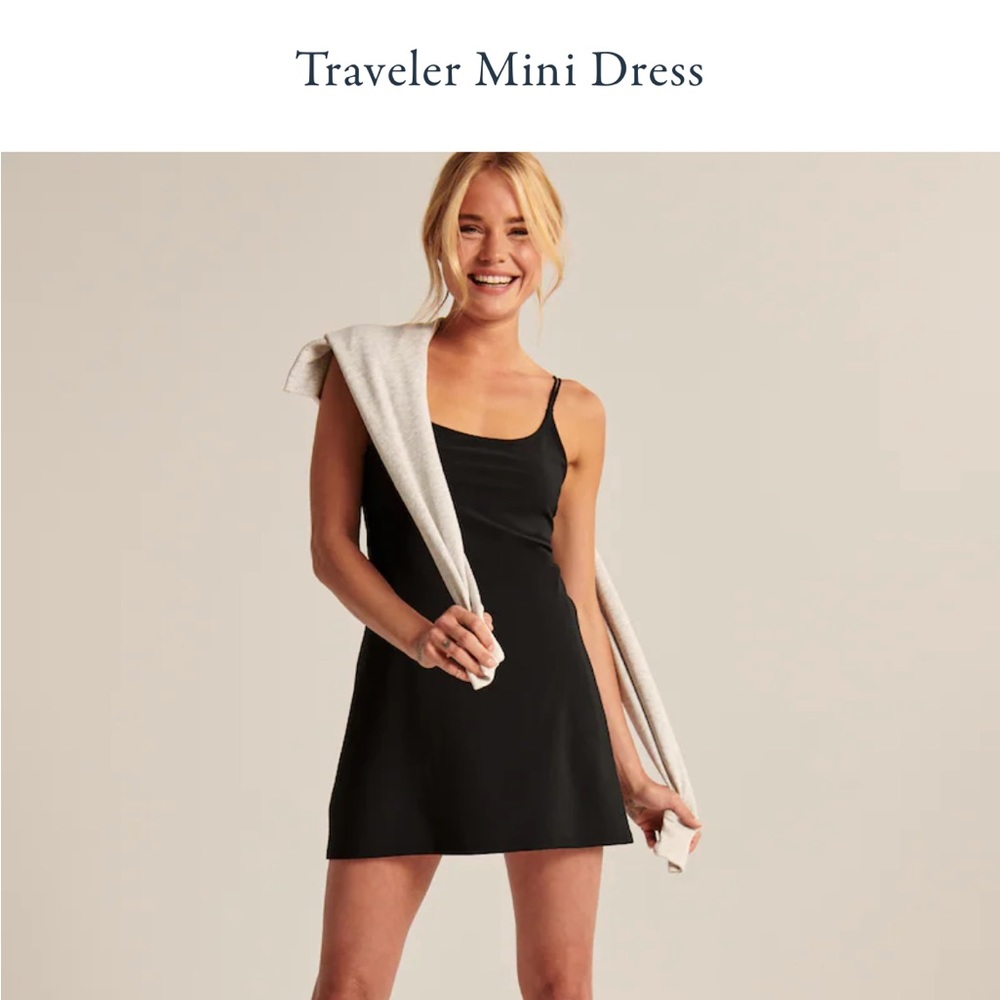 COPY - Abercrombie Traveler Mini Dress Black Size L